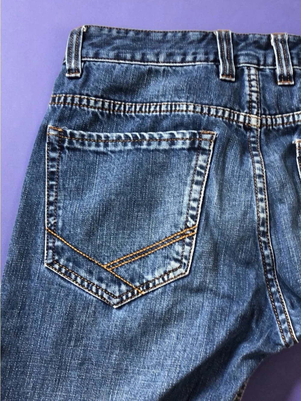 Men's Blue Jogger Jeans - Casual Stretch Denim